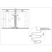 PM-Verleimprofilfräser Negativ Linkslauf auf Fräsdorn D132 x Bo.30H7, Z2-MEC